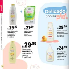 Vista previa de folleto Plaza Vea - Especial Bebe N2 de la Plaza Vea válido desde 20.10.2025 | Página: 6 | Productos: Acondicionador, Jabón, Crema, Avena