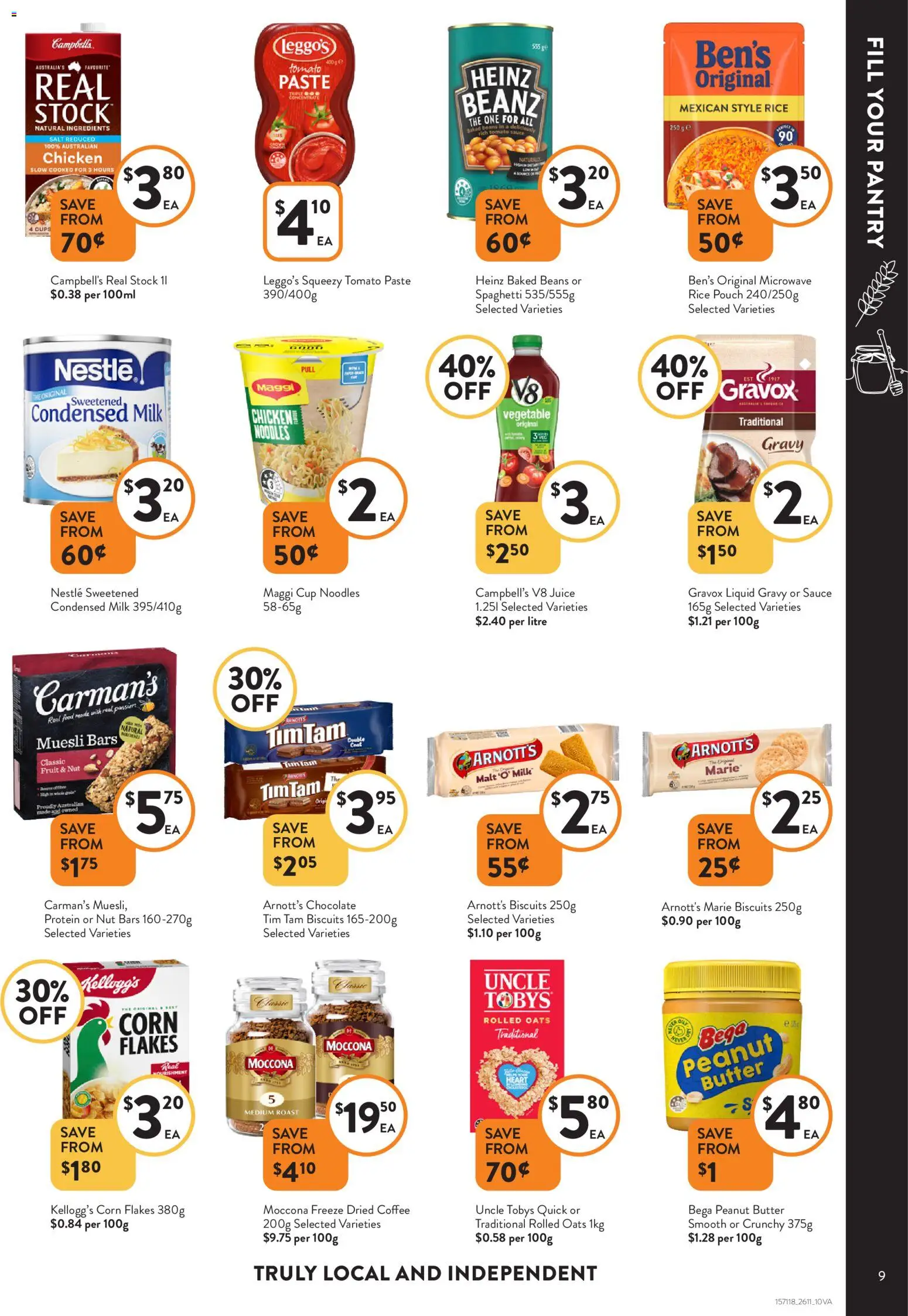 Foodworks catalogue - valid from 26.11.2025 | Page: 9 | Products: Coffee, Juice, Chicken, Rice