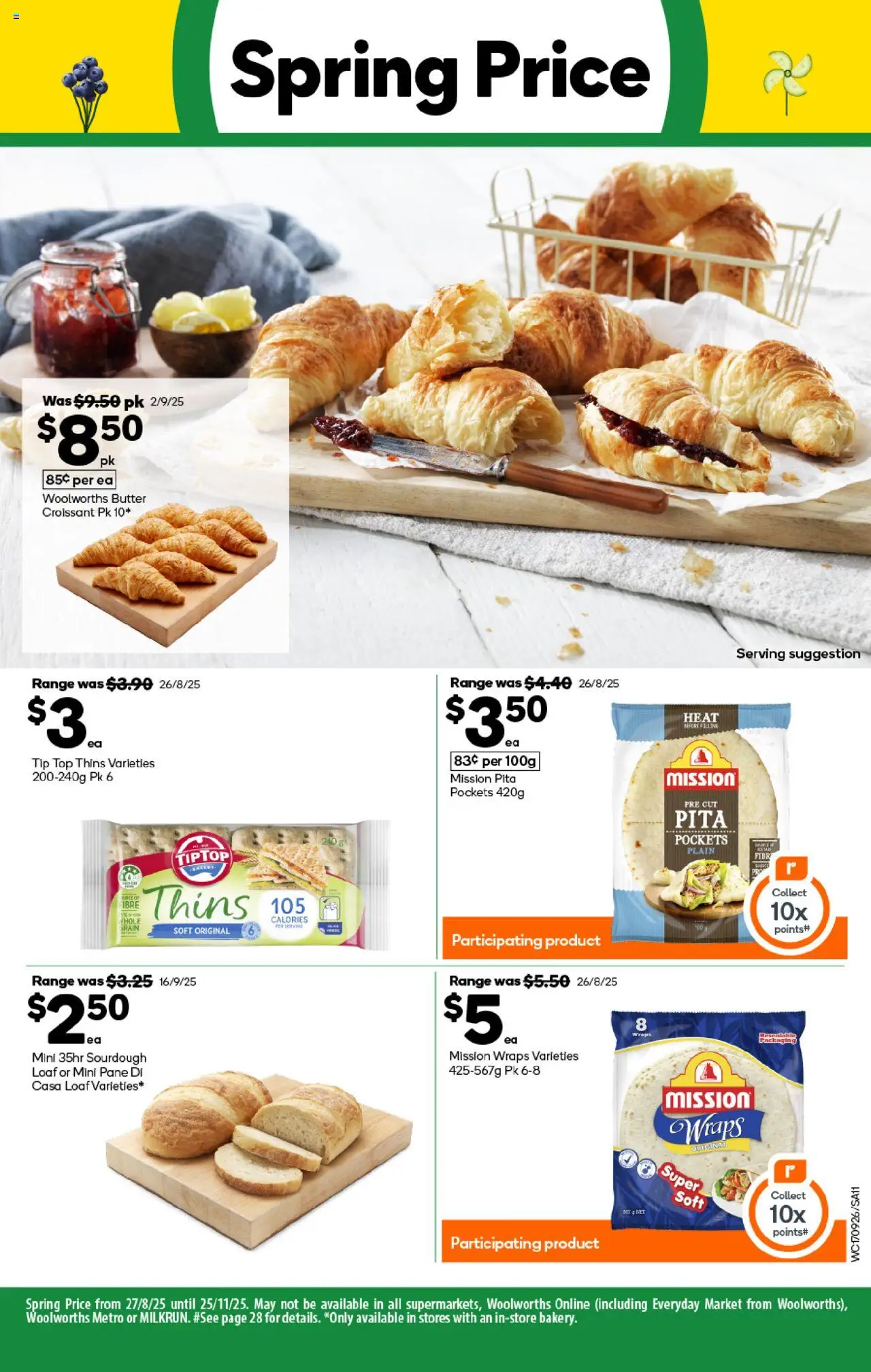 Woolworths catalogue - valid from 17.09.2025 | Page: 11 | Products: Butter