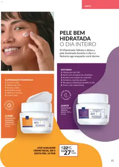 Avon - Campanha 03 - Pré-Visualização do folheto da loja Avon, válido de 15.01.2026 | Página: 15 | Produtos: Creme, Iluminador