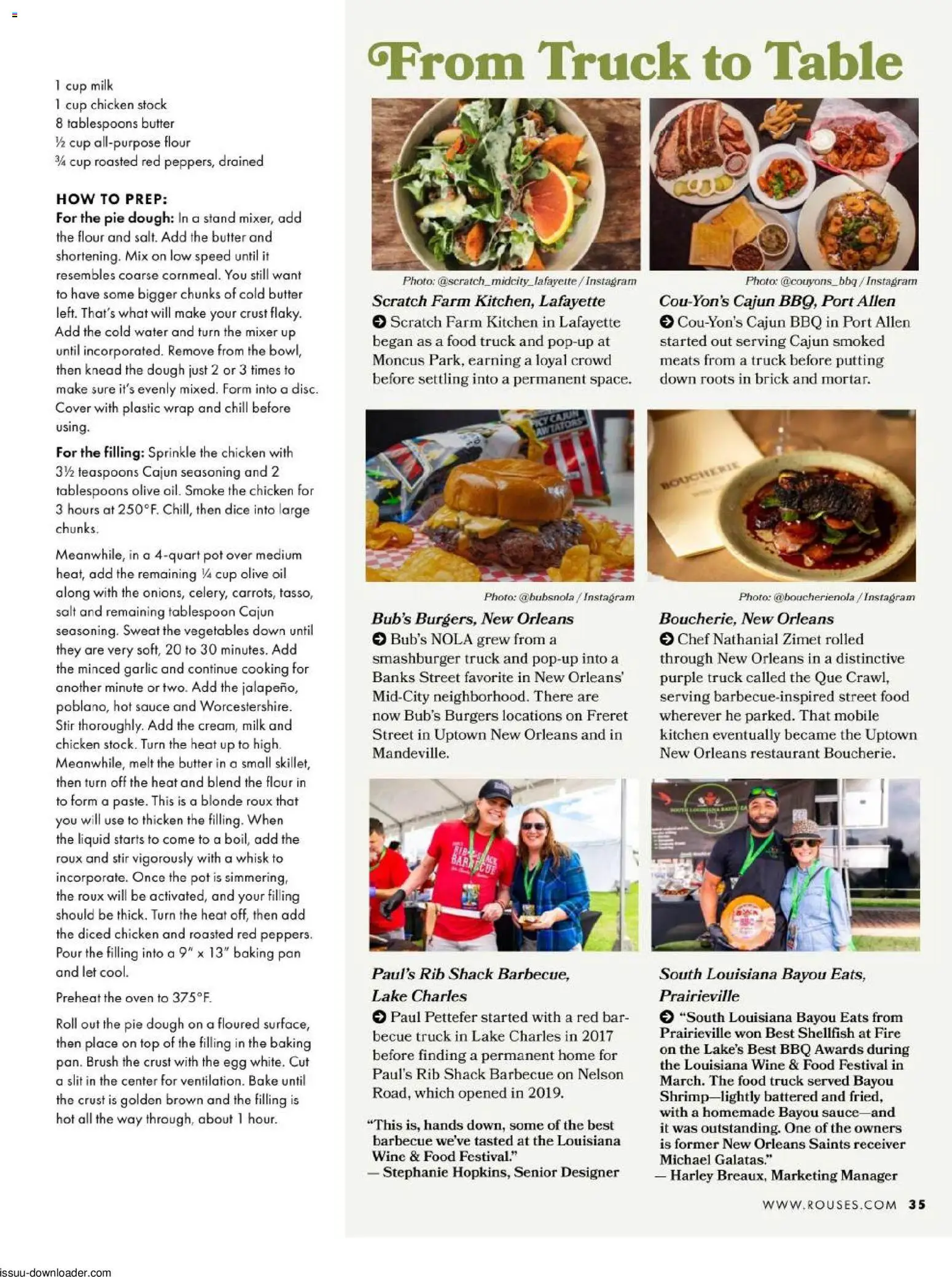 Rouses Magazine Spring 2026 - valid from 06.04.2026 | Page: 37 | Products: Table, Brush, Sauce, Garlic