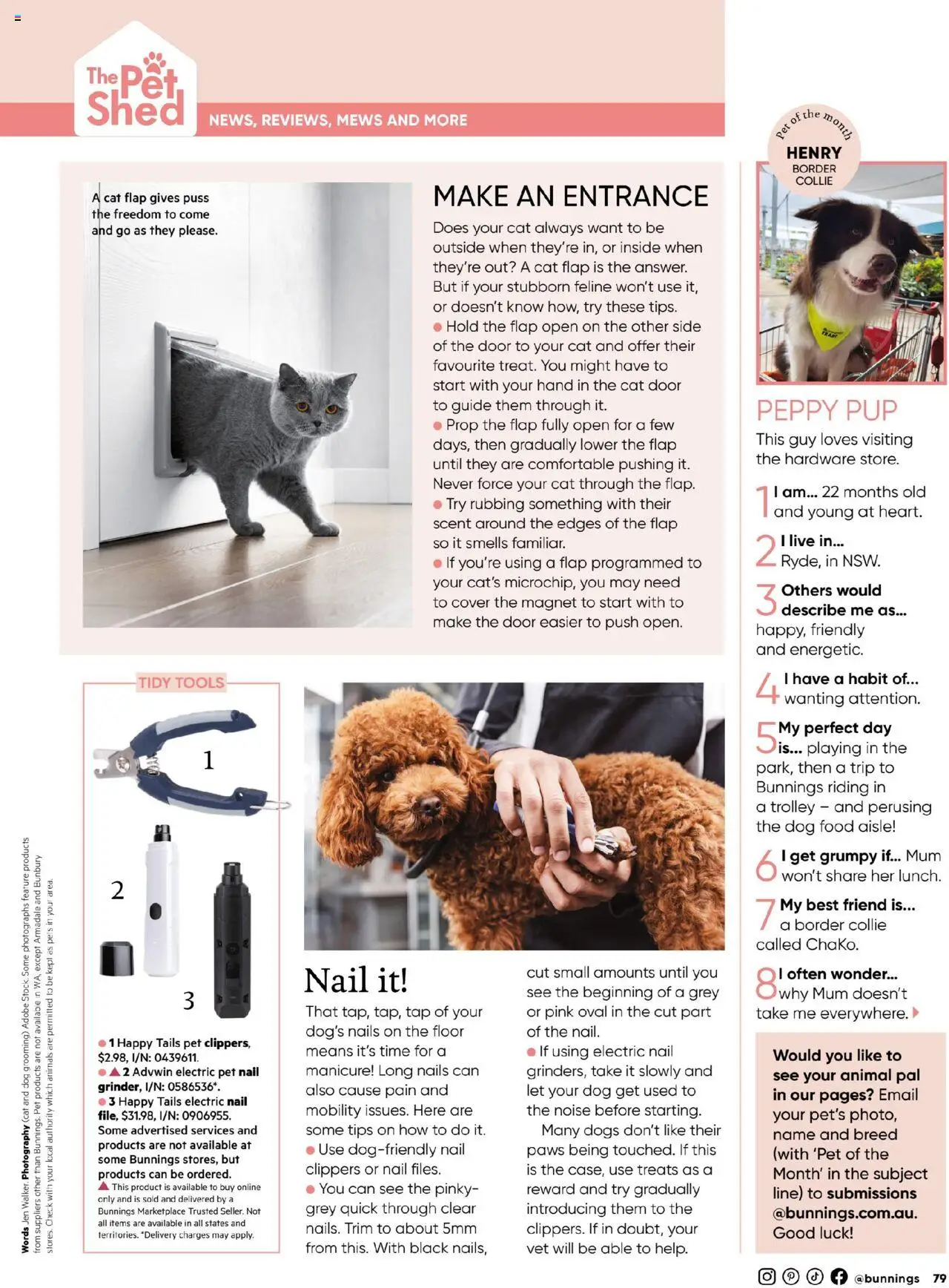 Bunnings Warehouse catalogue - valid from 01.10.2025 | Page: 79 | Products: Door, Tap, Shed, Tools