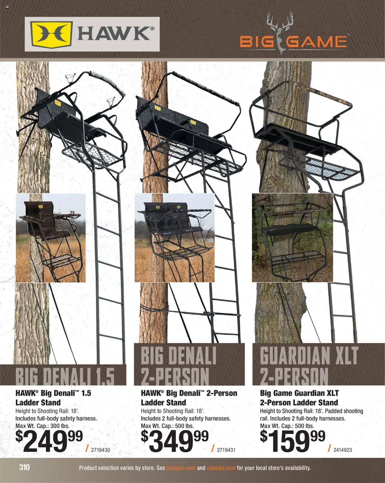 Cabela's Hunting Master 25 - valid from 11.08.2025 | Page: 310 | Products: Ladder, Game