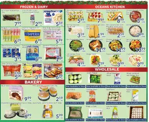 Preview of Oceans weekly flyer / circulaire from shop Oceans valid from 05.12.2025 | Page: 4 | Products: Rice, Pasta, Eggs, Chicken