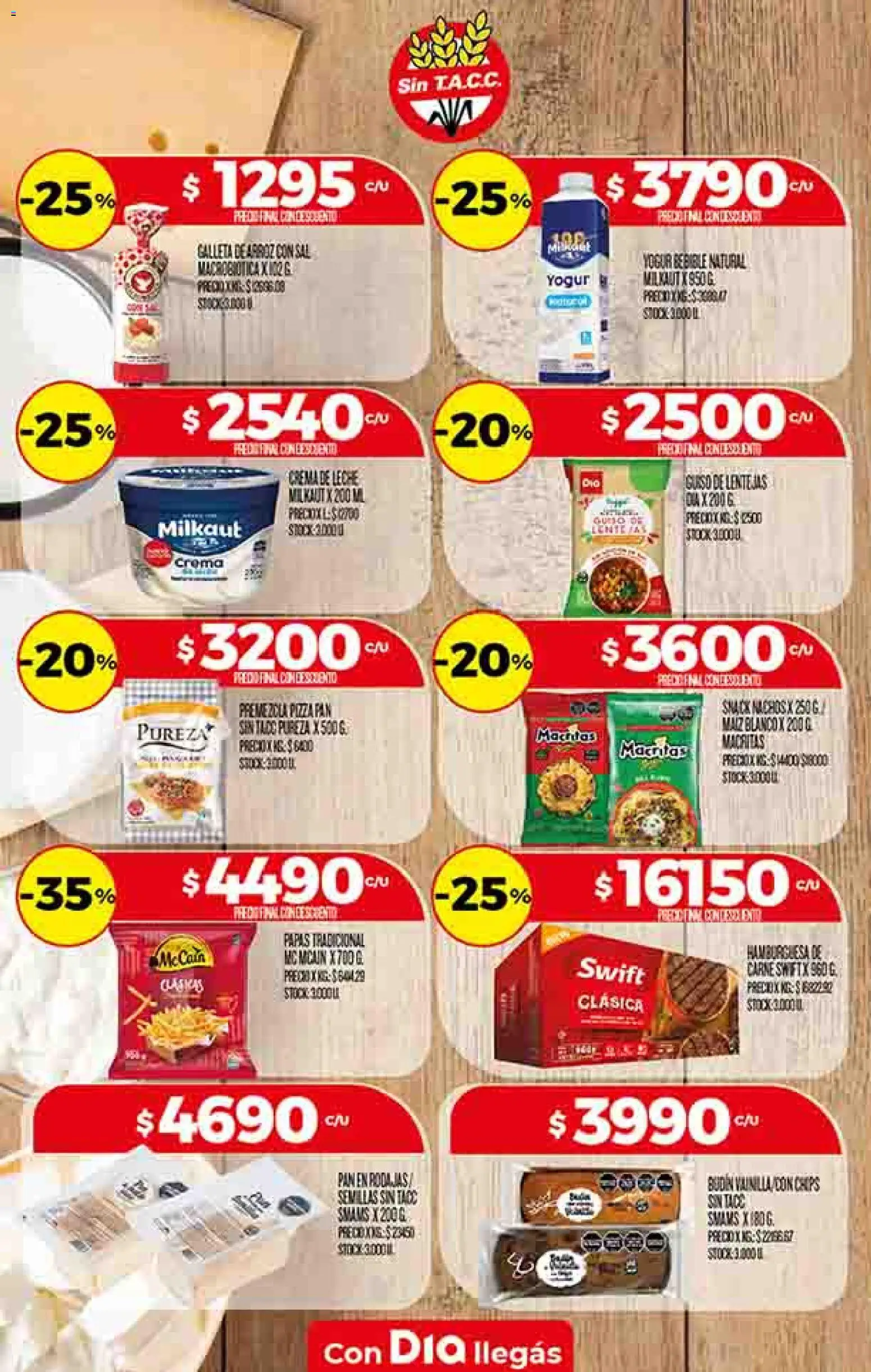 Supermercado DIA Ofertas │ válido desde el 29.04.2026 | Página: 9 | Productos: Leche, Pan, Arroz, Crema