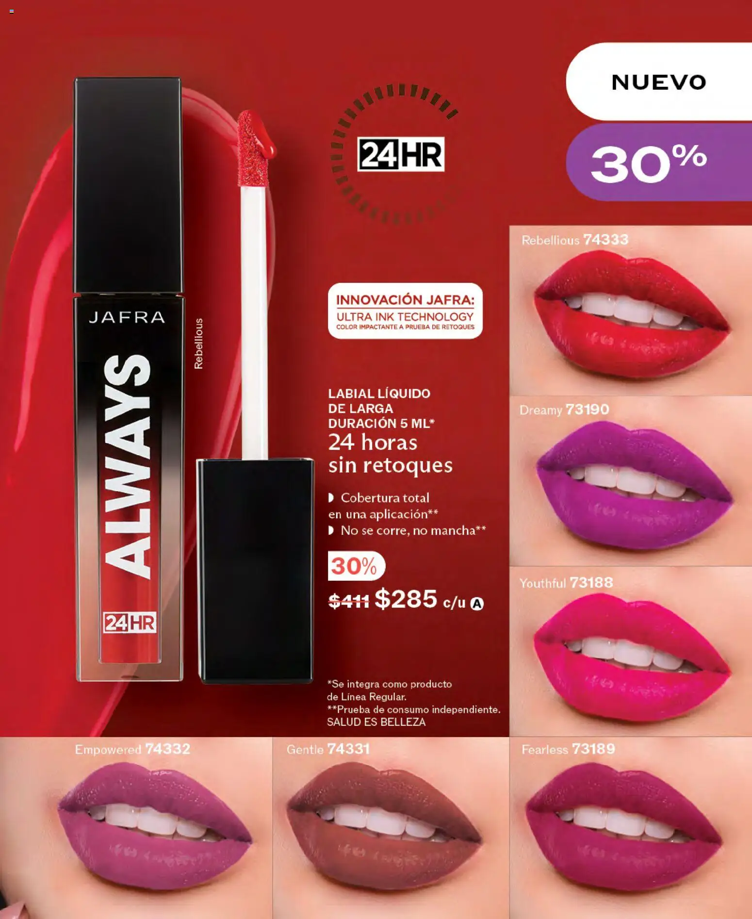 Nuevas ofertas de JAFRA válidas en toda la República Mexicana desde el 01.02.2026. ¡Encuentra las mejores ofertas en JAFRA catálogo ! | Página: 7