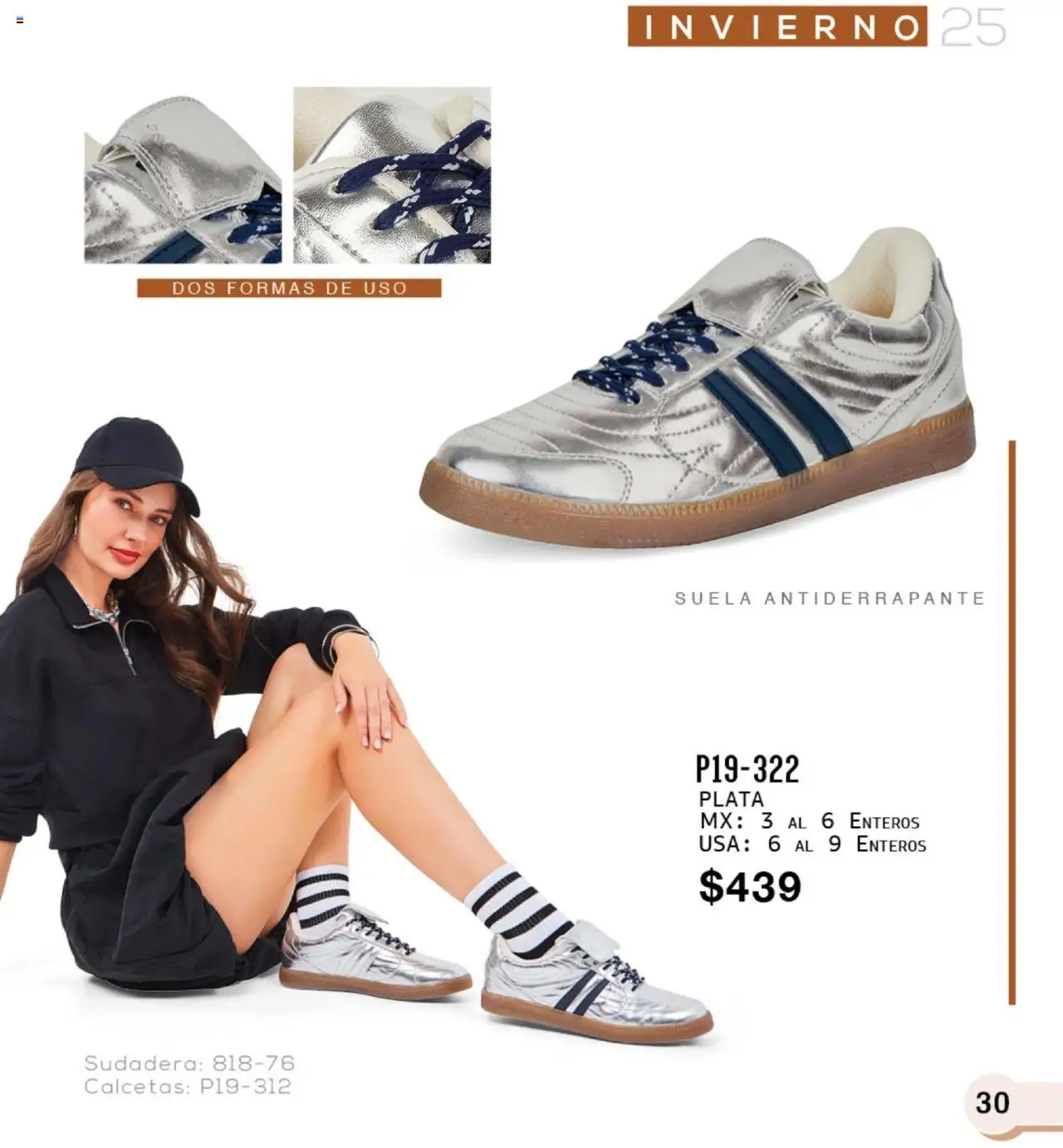 Nuevas ofertas de Cklass válidas en toda la República Mexicana desde el 16.09.2025. ¡Encuentra las mejores ofertas en Cklass - Catálogo Invierno Sportbrands! | Página: 268 | Productos: Calcetas, Sudadera