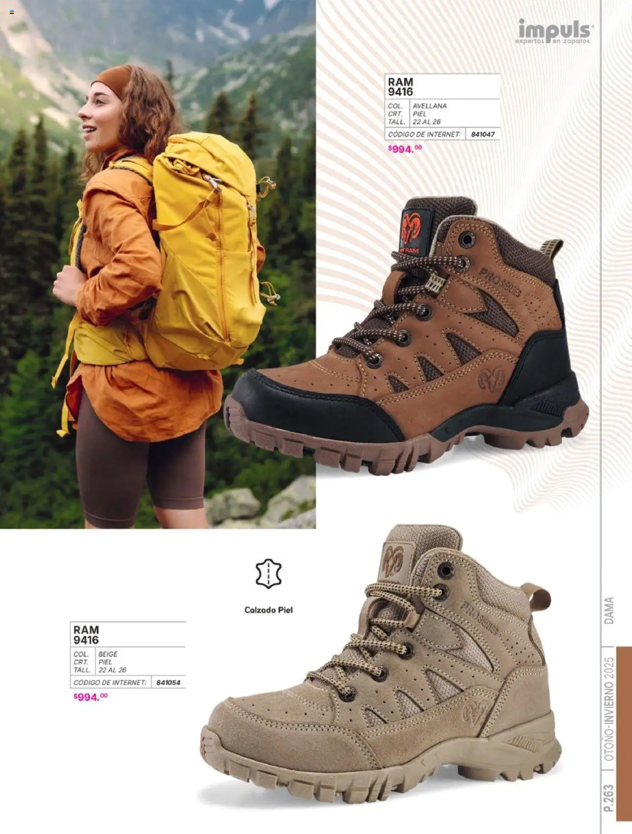 Nuevas ofertas de Impuls válidas en toda la República Mexicana desde el 07.07.2025. ¡Encuentra las mejores ofertas en Impuls catálogo Dama Otoño-Invierno 2025! | Página: 265 | Productos: Zapatos