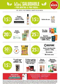 Vista previa Disco - VOLANTE VIVIR SALUDABLE DISCO válido desde el 19.02.2026 | Página: 2