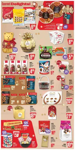 Preview of Jean Coutu Christmas Booklet from shop Jean Coutu valid from 04.12.2025 | Page: 7 | Products: Sponge, Box, Butter, Chocolate