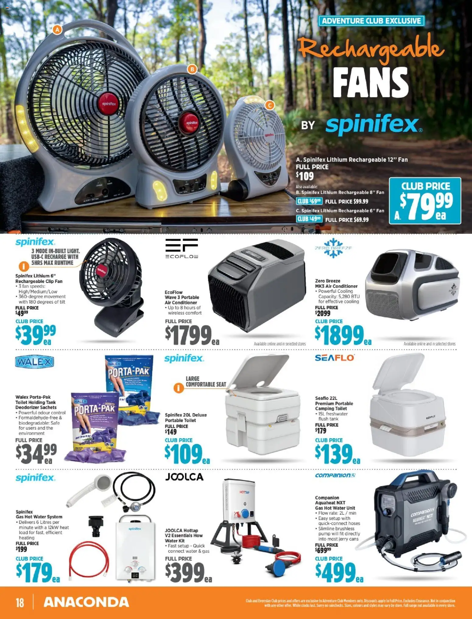 Anaconda catalogue - valid from 03.12.2025 | Page: 18 | Products: Conditioner, Clip, Portable, Safe