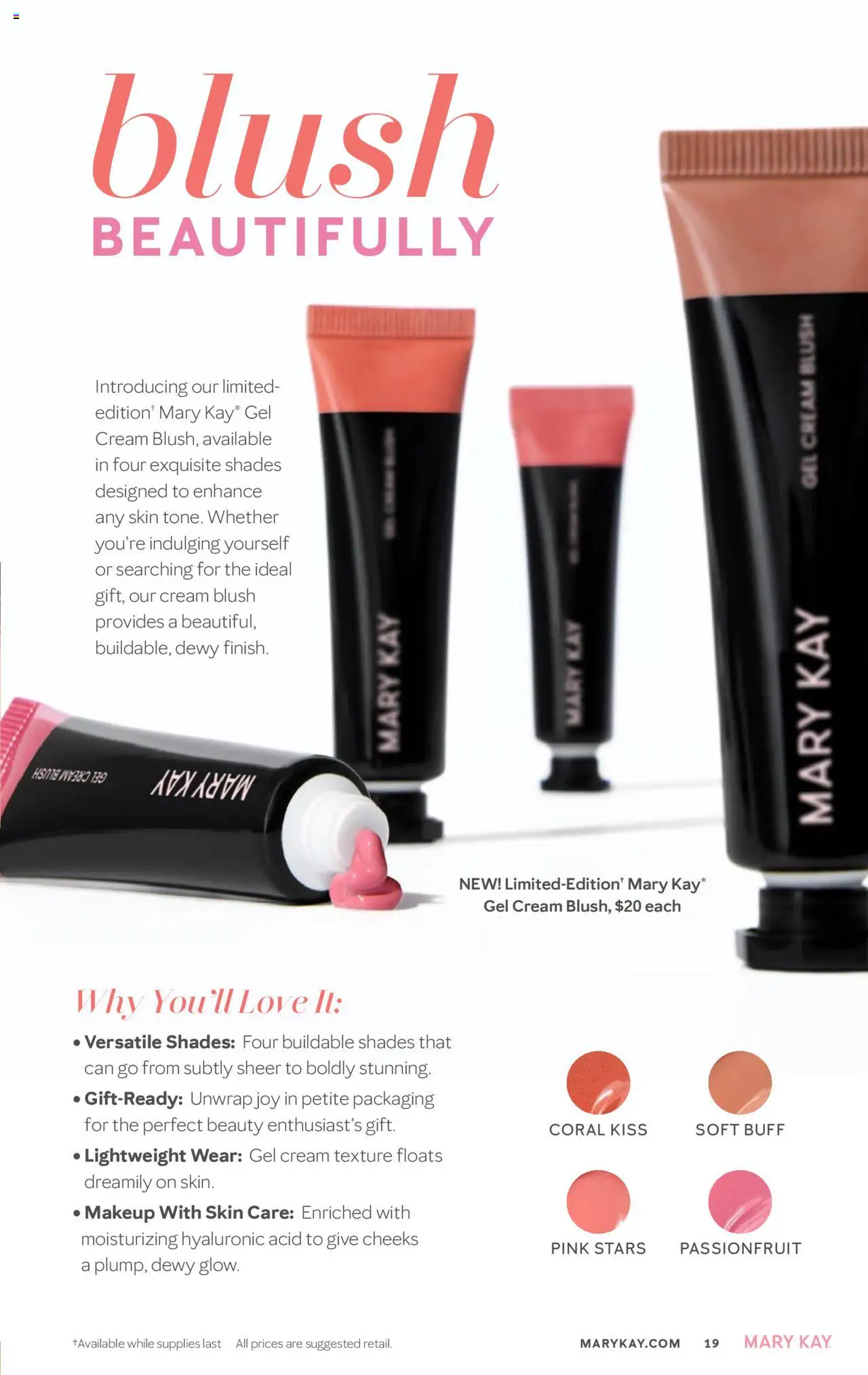 Mary Kay The Look Fall/Holiday 2025 - valid from 16.09.2025 | Page: 19 | Products: Blush, Cream