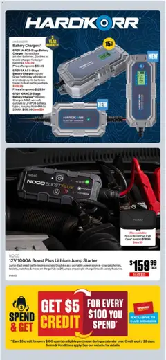 Preview of Supercheap Auto catalogue - valid from 19.03.2026 | Page: 33 | Products: Battery, Charger, Batteries, Portable