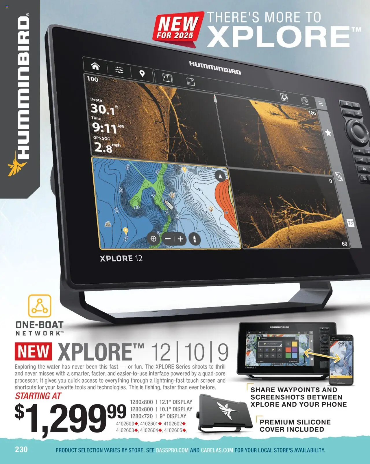 Cabela's Saltwater Specialist 25 - valid from 01.01.2025 | Page: 230 | Products: Water, Phone