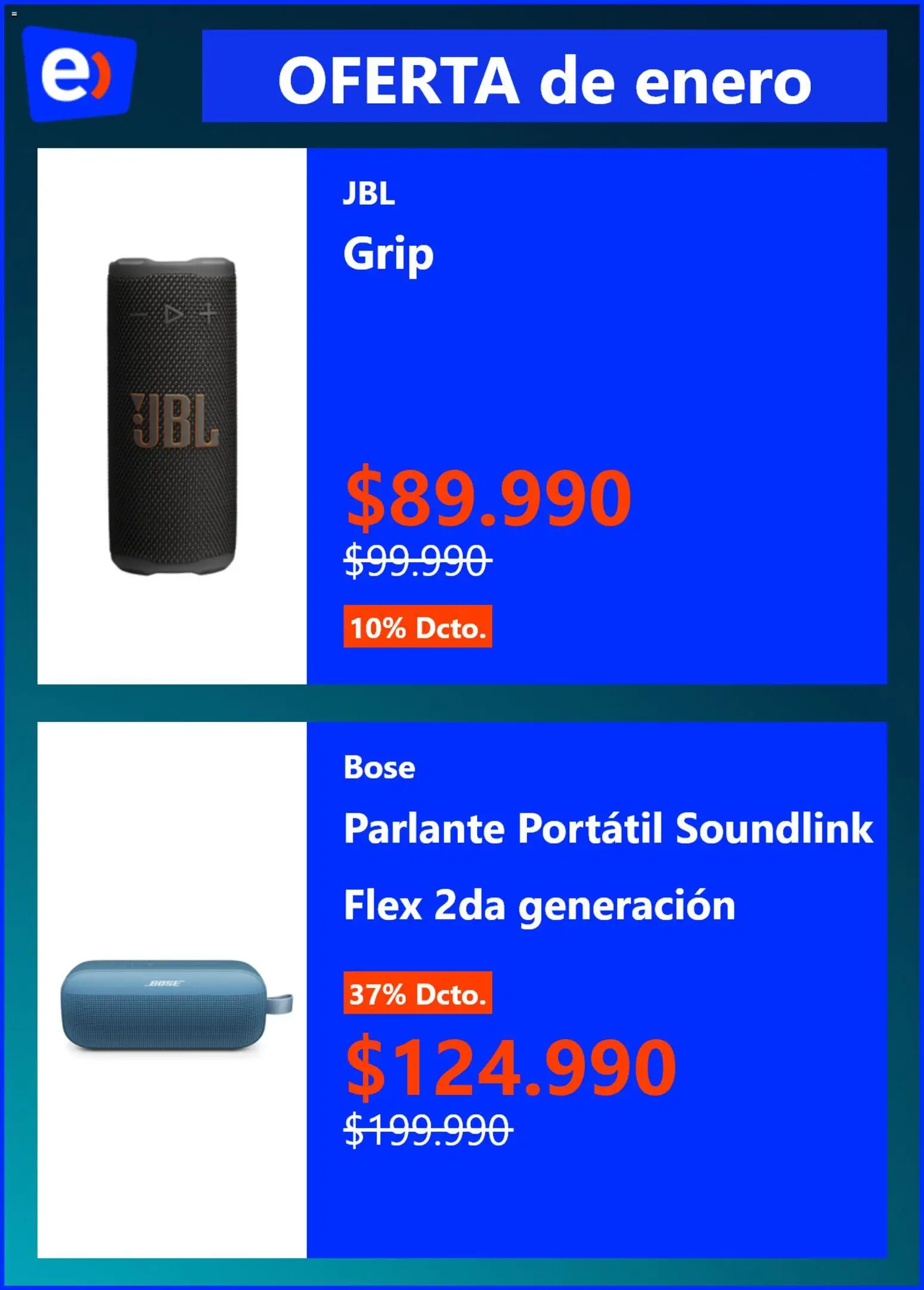 Entel ofertas  │ válido desde el 05.01.2026 | Página: 3 | Productos: Parlante