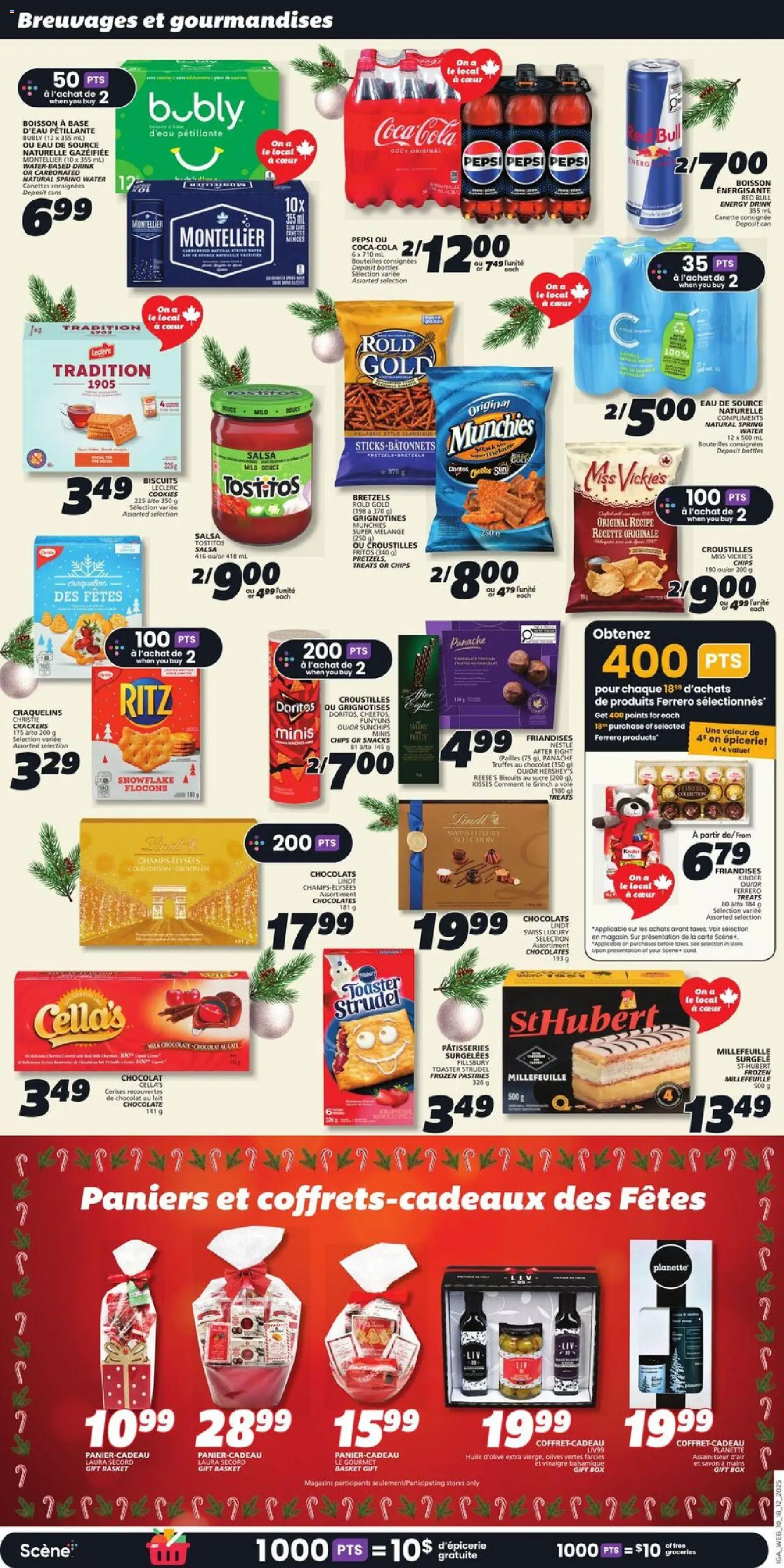 IGA flyer valid from 18.12.2025 | Page: 14 | Products: Chips, Toaster, Basket, Chocolate