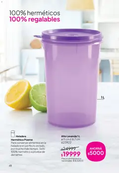 Vista previa Tupperware Folleto válido desde el 24.11.2025 | Página: 49 | Productos: Heladera