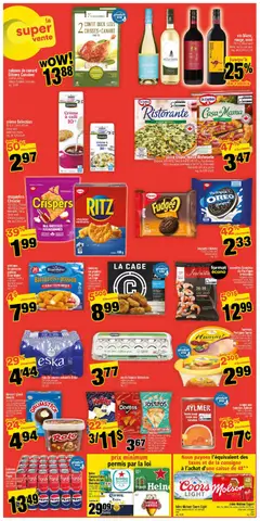 Preview of Super C weekly flyer / circulaire from shop Super C valid from 26.03.2026 | Page: 2 | Products: Cream, Cookies, Wine, Chicken