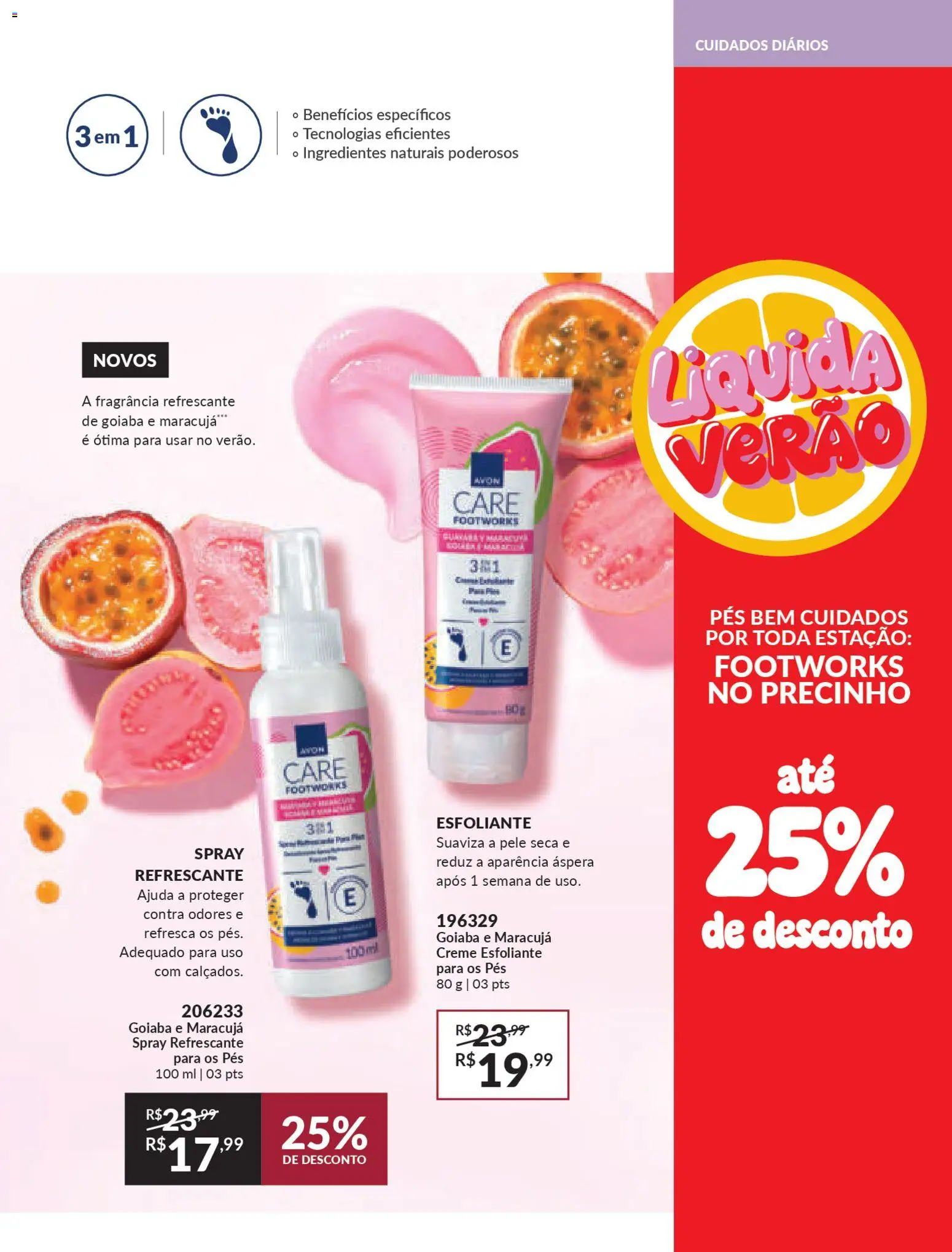 Avon Folheto - válido de 19.12.2025 | Página: 127 | Produtos: Goiaba, Maracujá, Fragrância, Creme