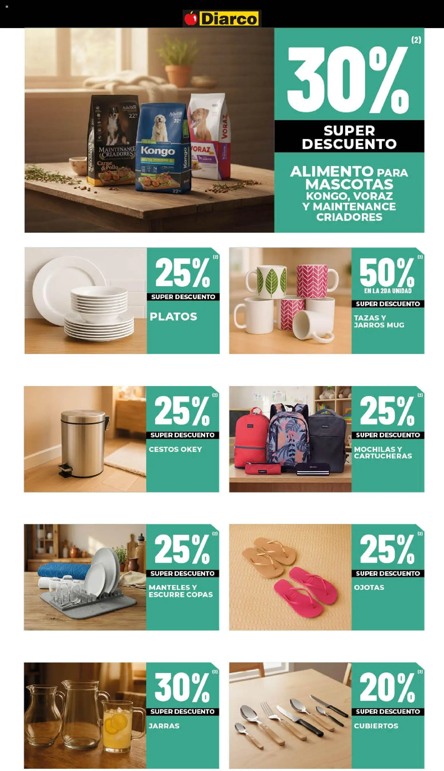 Diarco ofertas │ válido desde el 19.01.2026 | Página: 19 | Productos: Ojotas
