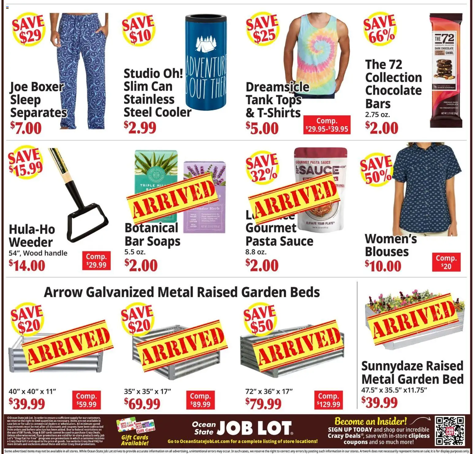 Ocean State Job Lot Coming Attractions - valid from 26.02.2026 | Page: 8 | Products: Bed, Arrow, Pasta, Sauce