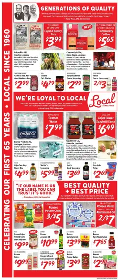 Rouses Weekly Ad - valid from 16.07.2025 | Page: 4 | Products: Cream, Avocado, Sauce, Starter