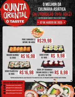 Tauste - Ofertas Oriental - Pré-Visualização do folheto da loja Tauste, válido de 07.08.2025