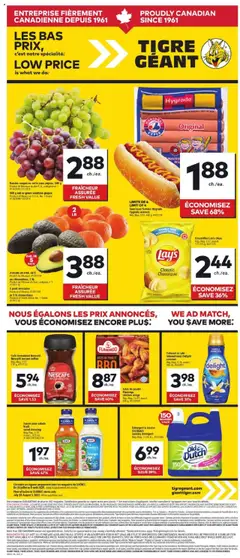 Preview of Giant Tiger weekly flyer / circulaire from shop Giant Tiger valid from 30.07.2025
