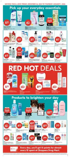 Preview of Shoppers weekly flyer / circulaire from shop Shoppers valid from 26.12.2025 | Page: 10