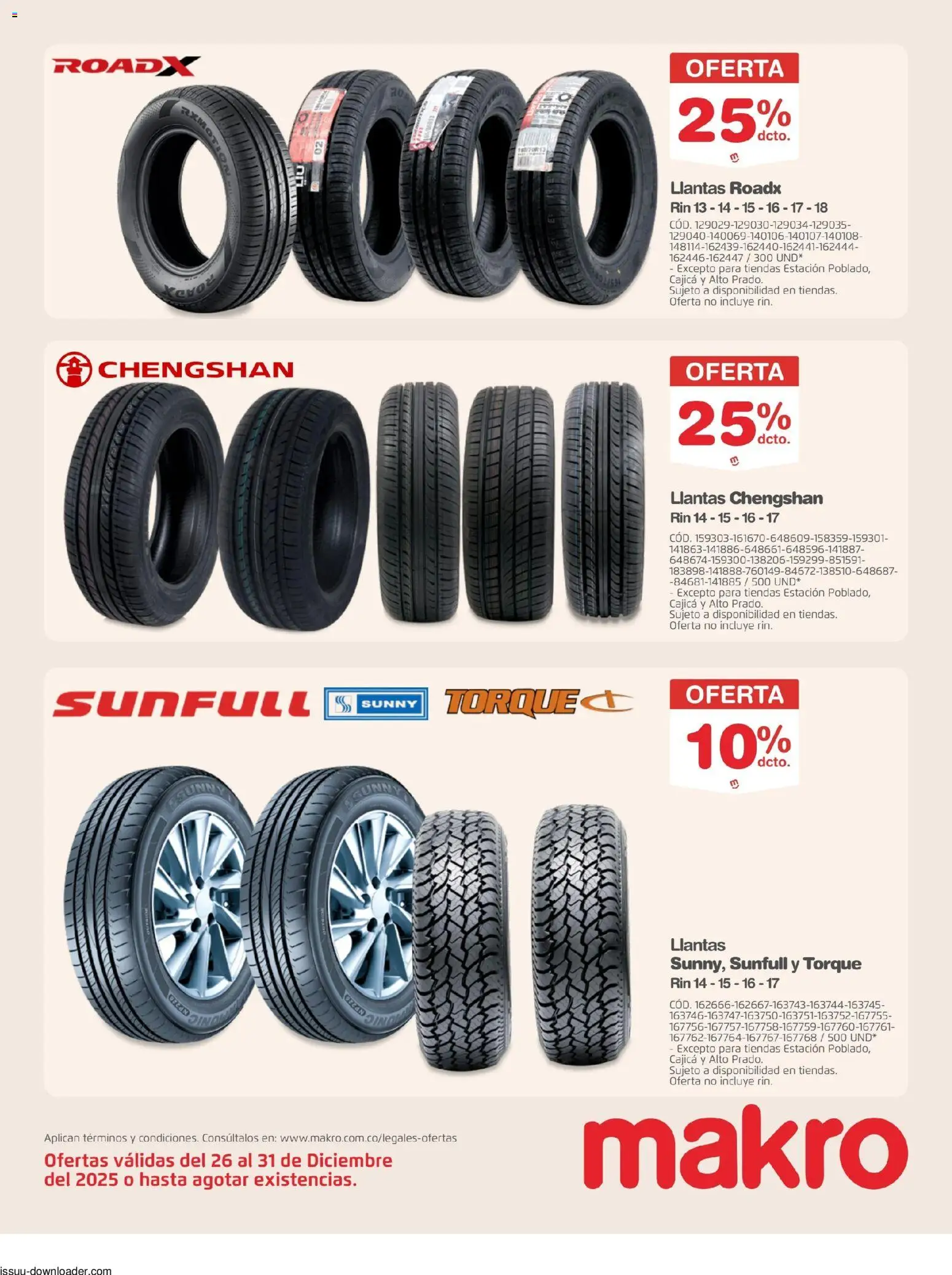 Makro revista - valida desde el 26.12.2025 | Página: 31
