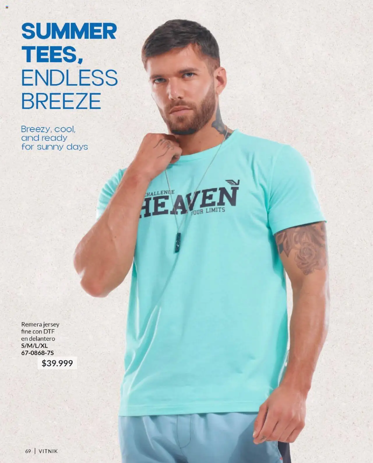 Vitnik - Catálogo Hombre │ válido desde el 07.10.2025 | Página: 69 | Productos: Remera