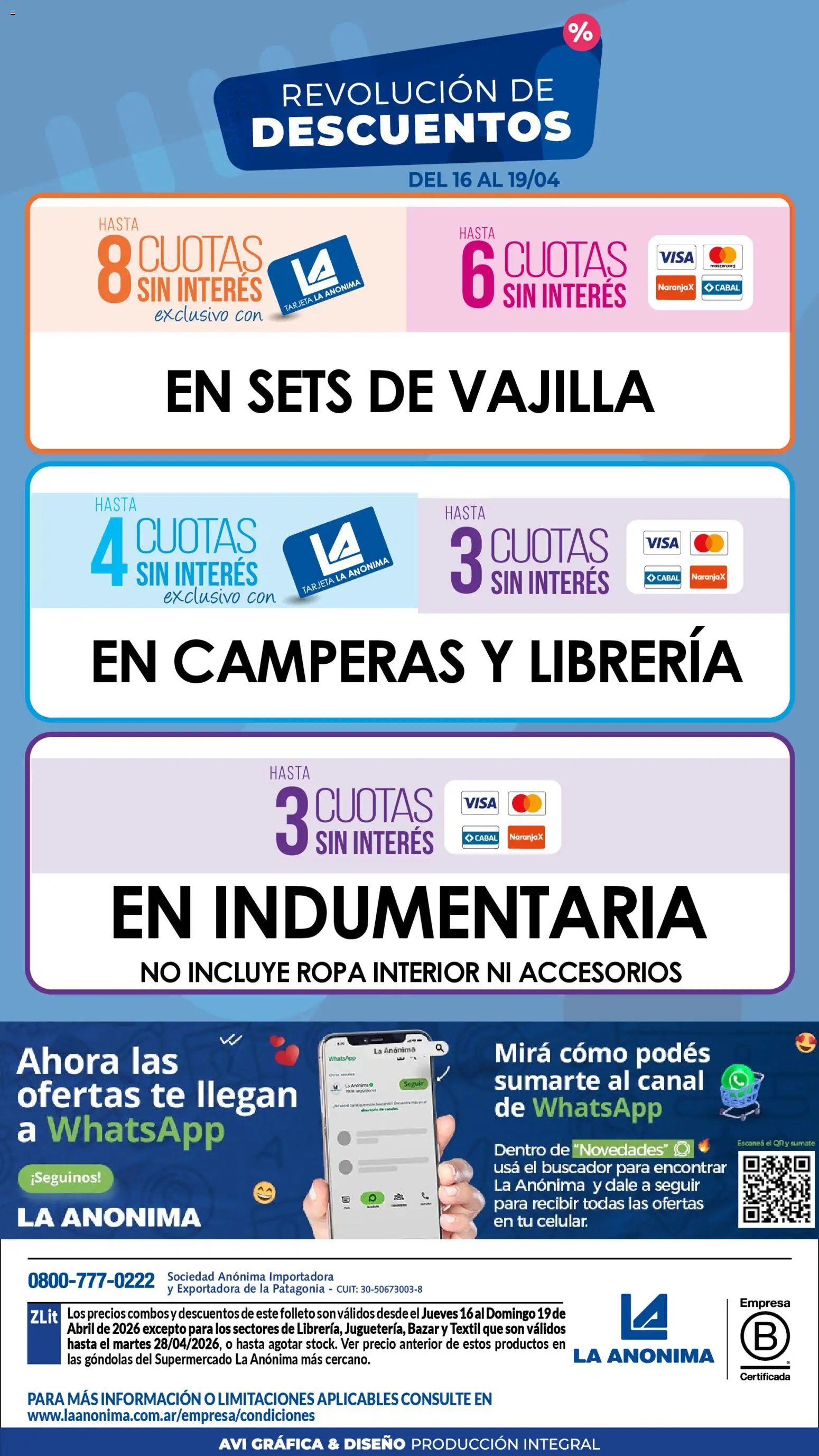 La Anonima - Catálogos revolución de descuentos │ válido desde el 16.04.2026 | Página: 17
