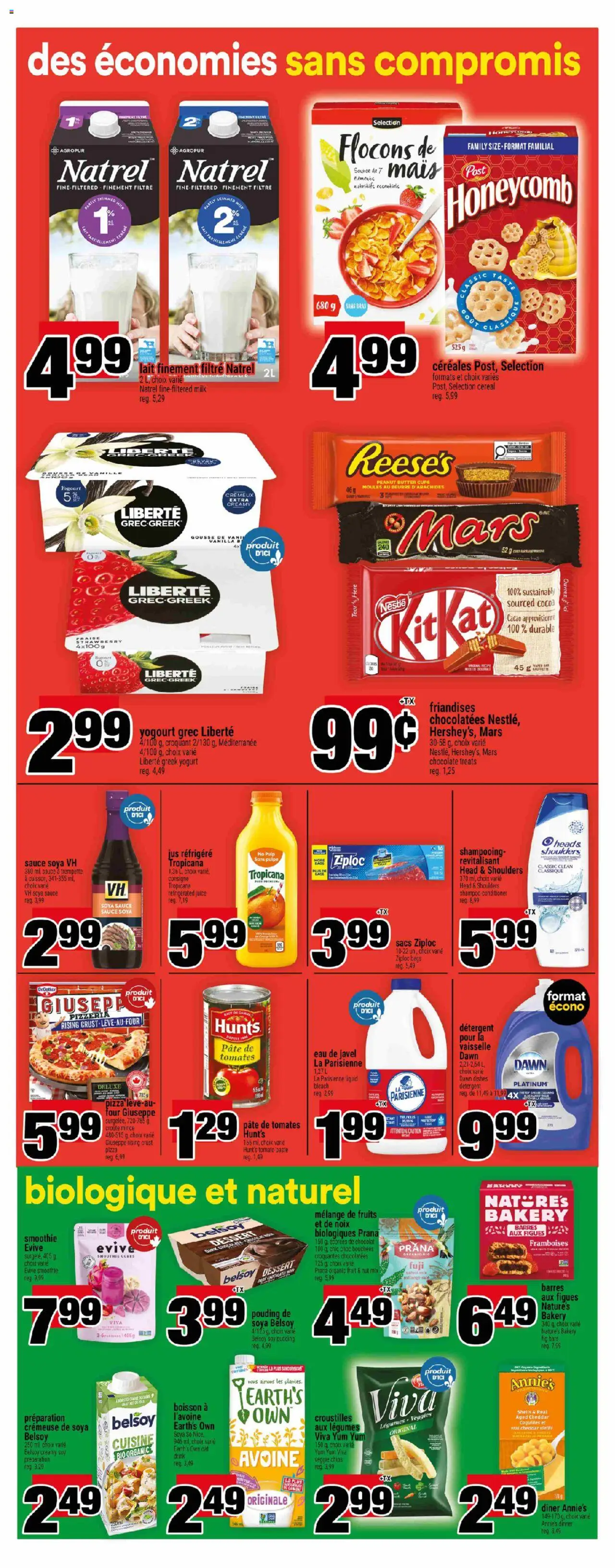 Super C flyer valid from 02.10.2025 | Page: 9 | Products: Bakery, Conditioner, Detergent, Yogurt