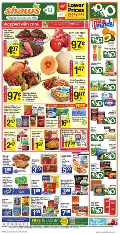 Preview of Shaw's weekly ads valid from 26.09.2025