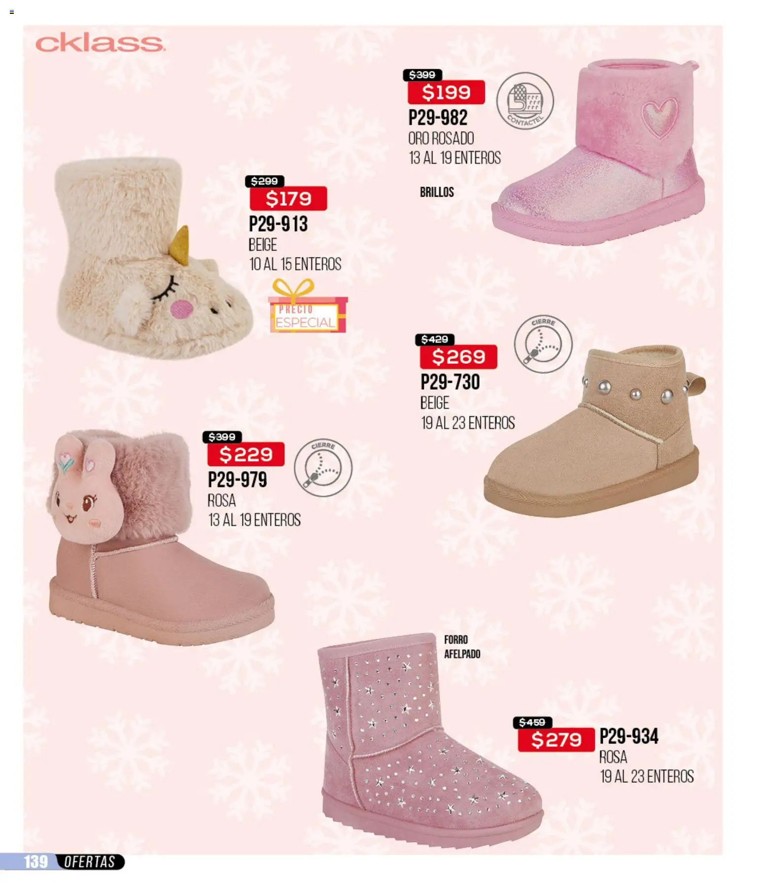 Nuevas ofertas de Cklass válidas en toda la República Mexicana desde el 12.01.2026. ¡Encuentra las mejores ofertas en Cklass catálogo Mega Ofertas Calzado! | Página: 140