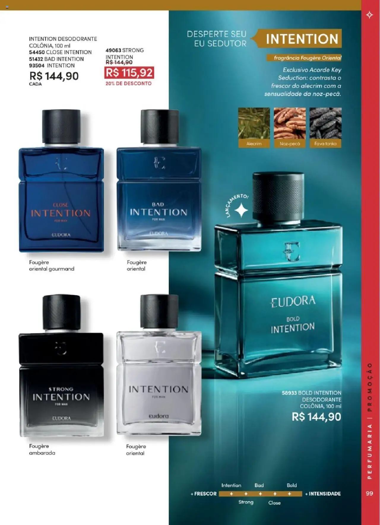 Eudora Folheto - válido de 06.06.2025 | Página: 99 | Produtos: Fragrância, Desodorante