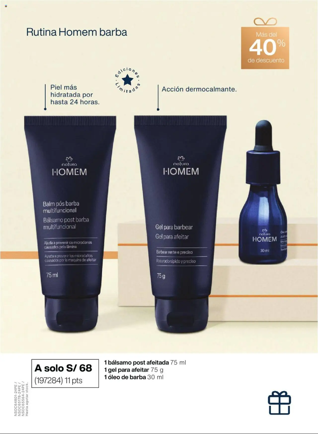 Catálogo Natura válido desde 24.05.2025 | Página: 19 | Productos: Maquina de afeitar