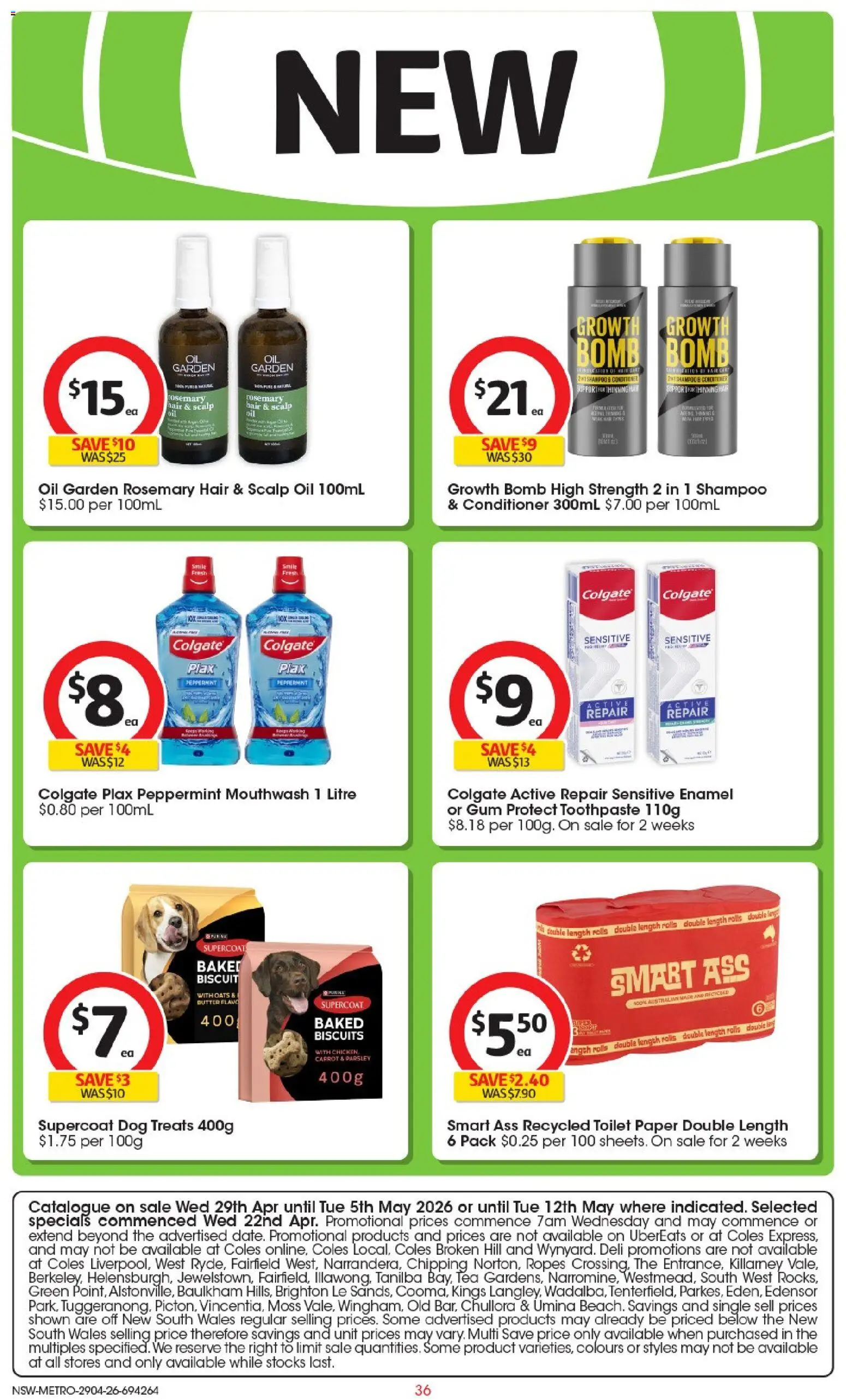 Coles catalogue - valid from 29.04.2026 | Page: 36