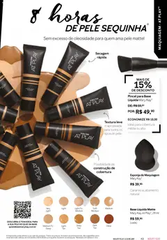 Mary Kay - Catálogo Março/Abril 2026 - Pré-Visualização do folheto da loja Mary Kay, válido de 01.03.2026 | Página: 43