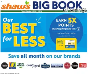 Preview of Shaw's weekly ads valid from 07.01.2026