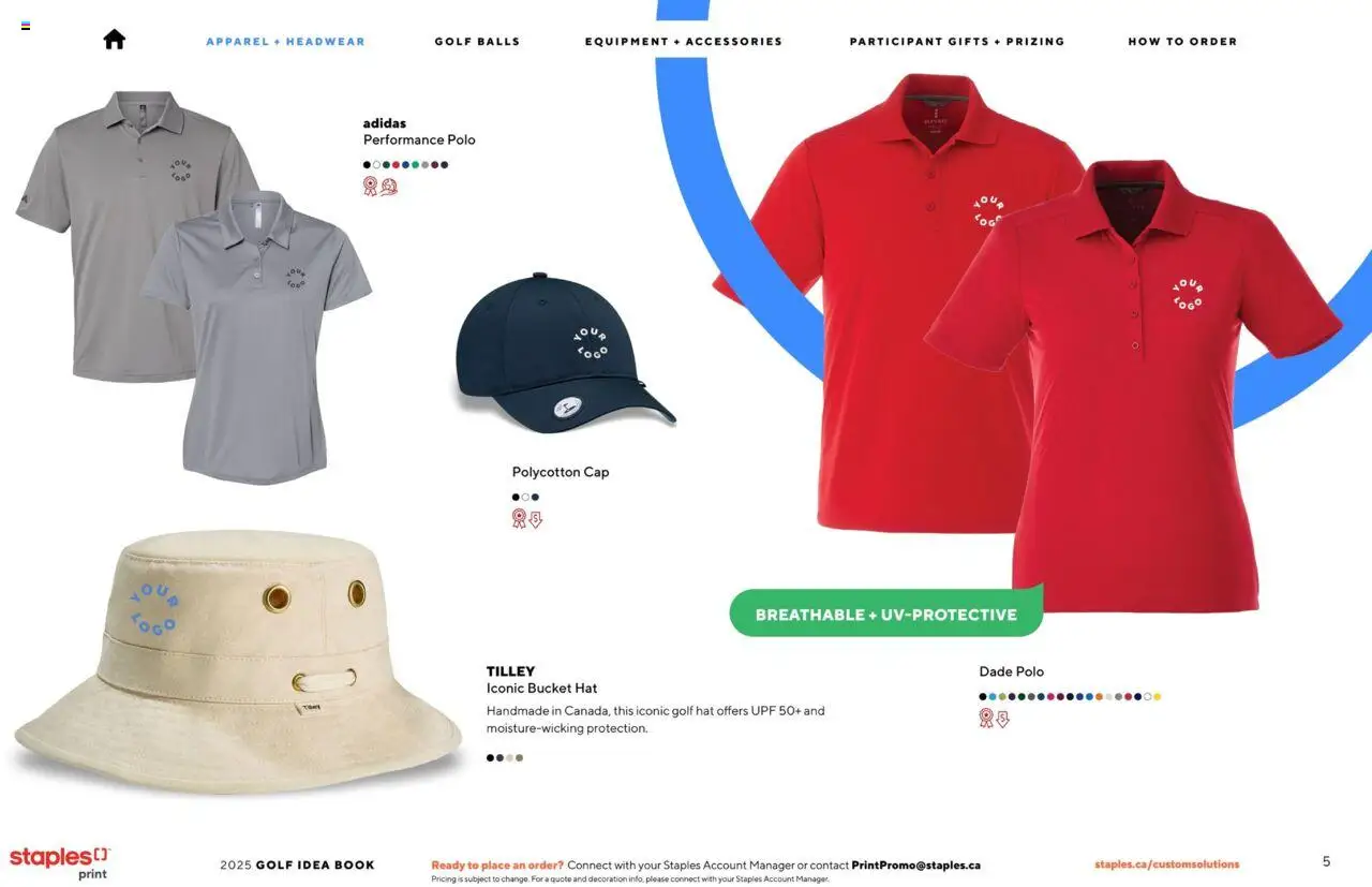 Staples flyer valid from 14.03.2025 | Page: 5 | Products: Hat, Cap