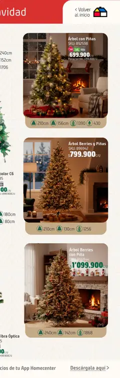 Homecenter - Navidad -  Vista previa de la revista de la tienda Homecenter valido desde el 14.10.2025 | Página: 22 | Productos: Piña