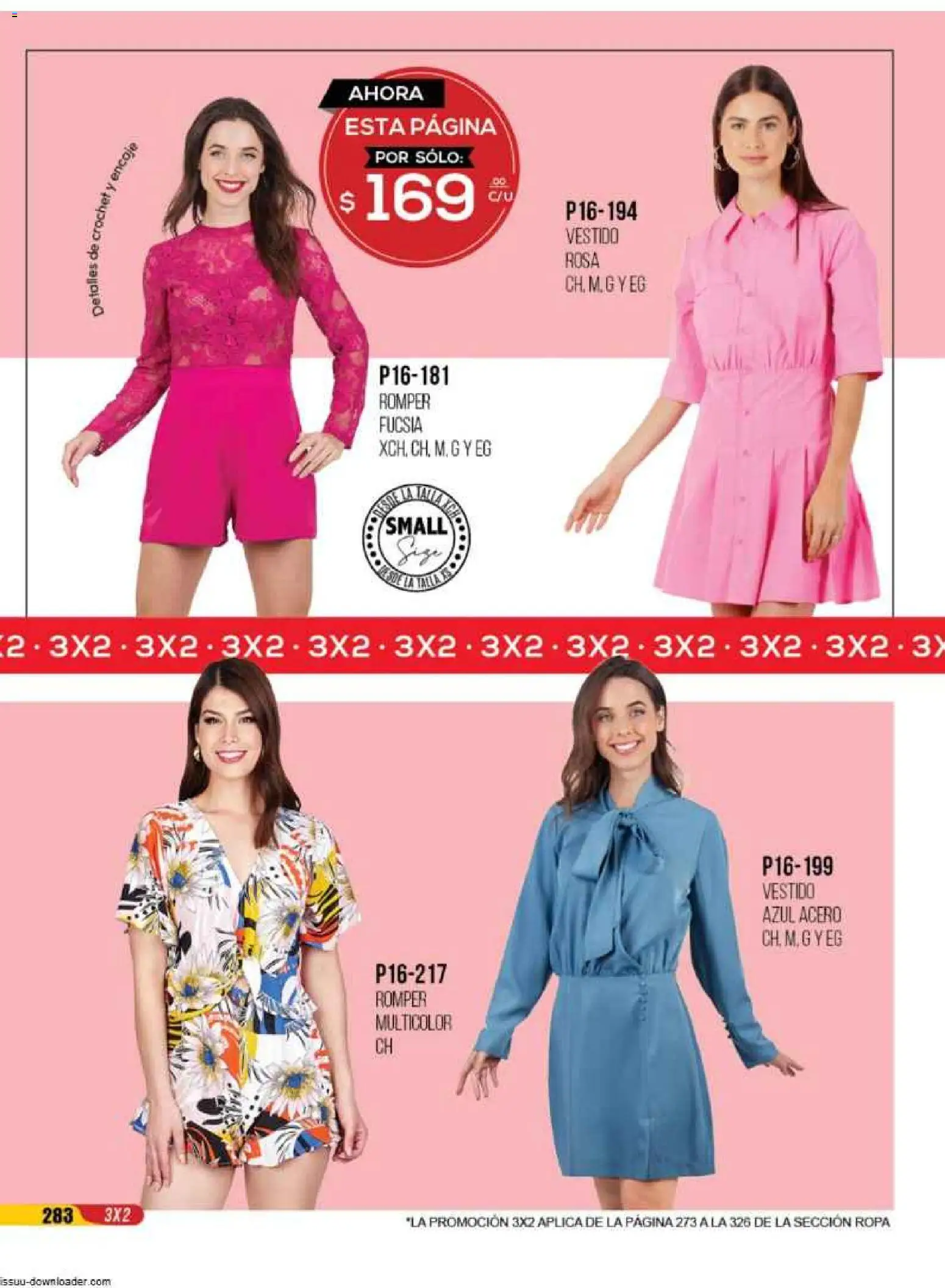 Nuevas ofertas de Cklass válidas en toda la República Mexicana desde el 31.10.2025. ¡Encuentra las mejores ofertas en Cklass catálogo Super Rebajas Ropa! | Página: 286 | Productos: Ropa, Vestido