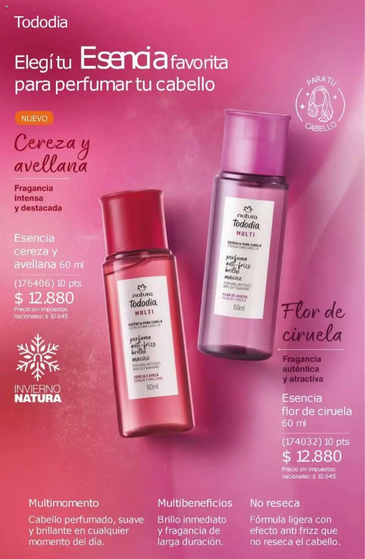 Catálogo Natura Ciclo 11 │ válido desde el 11.08.2025 | Página: 240 | Productos: Fragancia, Brillo
