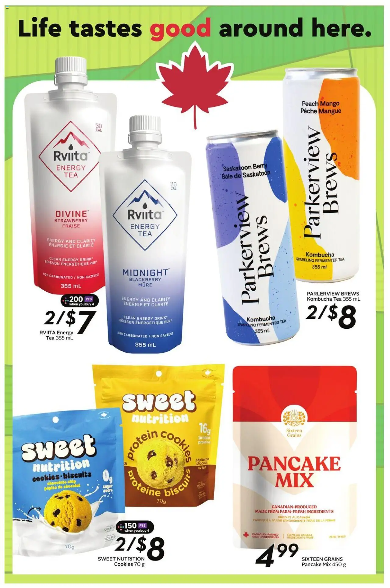 Safeway flyer valid from 11.09.2025 | Page: 21 | Products: Tea, Cookies, Chocolate