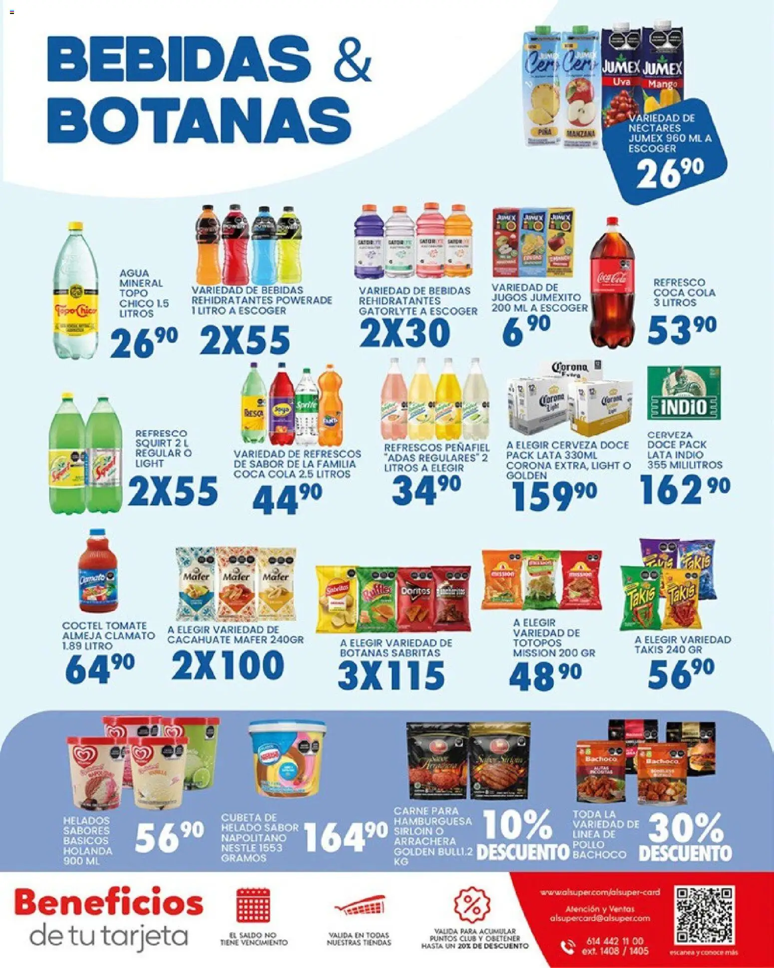Nuevas ofertas de Alsuper válidas en toda la República Mexicana desde el 27.03.2026. ¡Encuentra las mejores ofertas en Alsuper folleto Saltillo! | Página: 7 | Productos: Pollo, Cacahuate, Manzana, Uva