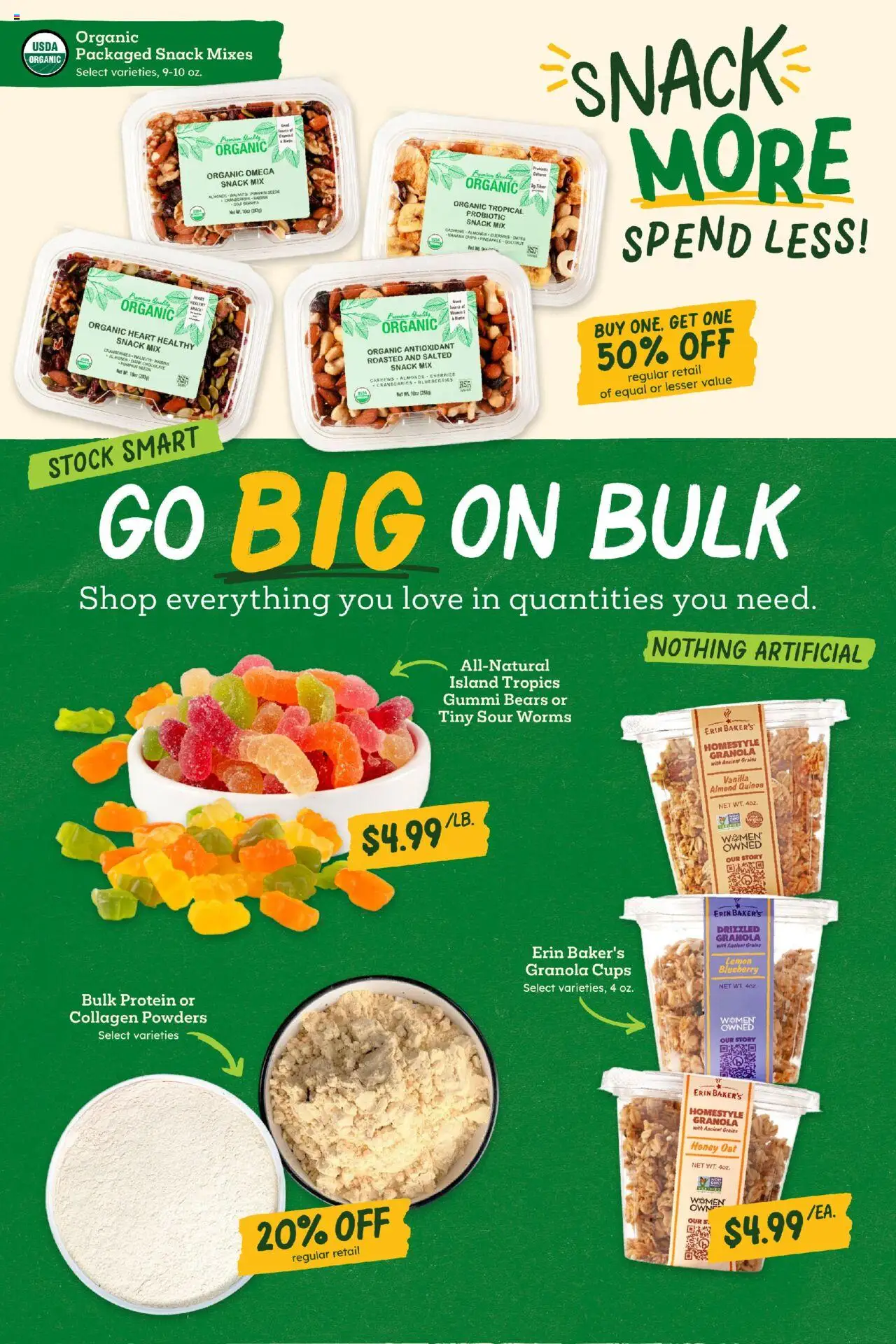 Sprouts Weekly Ad - valid from 22.10.2025 | Page: 9 | Products: Chocolate, Lemon, Pumpkin