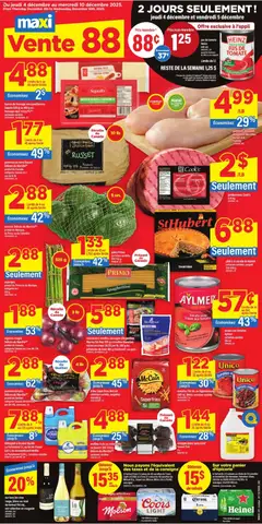 Preview of Maxi weekly flyer / circulaire from shop Maxi valid from 04.12.2025