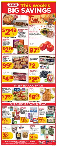 Preview of H-E-B weekly ads valid from 05.11.2025