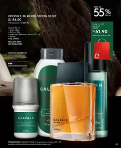 Vista previa de folleto Ésika - Campaña 1 de la Ésika válido desde 18.12.2025 | Página: 163 | Productos: Desodorante, Antitranspirante